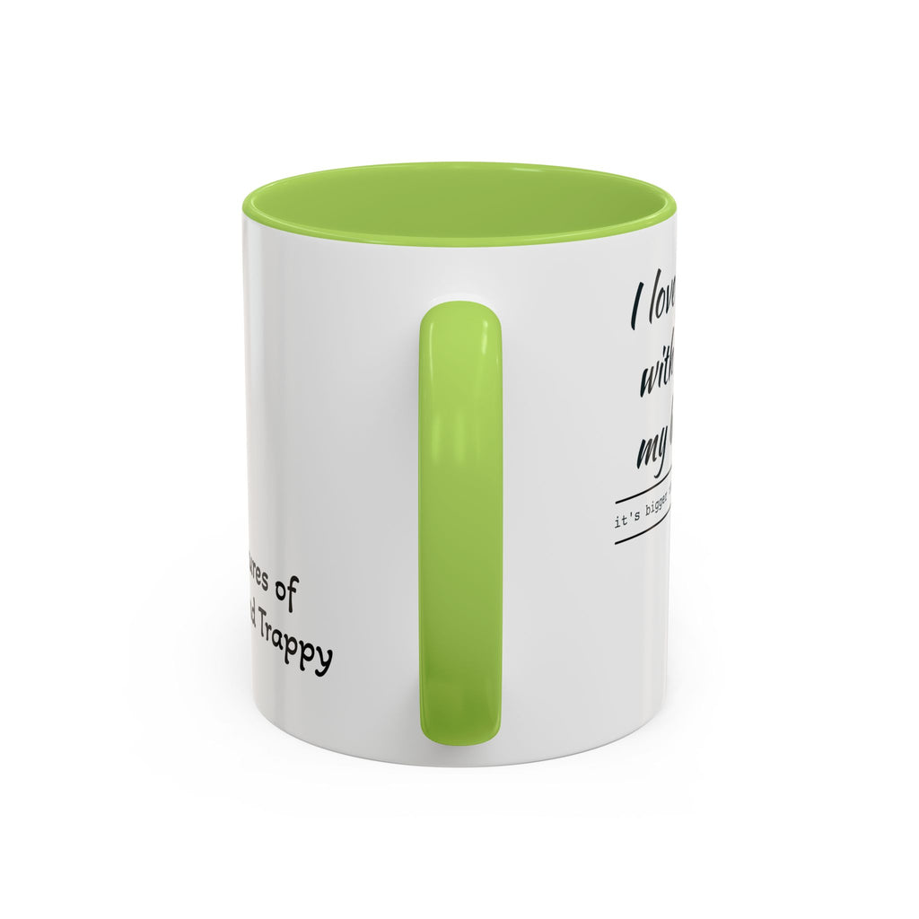 Coffee Mug — 'Adventures of Mongo and Trappy' Cartoon Dog Mug