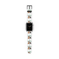 Dog Lover Watch Band — Cute Cartoon Dogs with 'A House is a Home with Dogs' Design