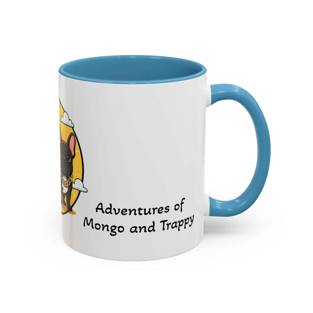 Coffee Mug — 'Adventures of Mongo and Trappy' Cartoon Dog Mug