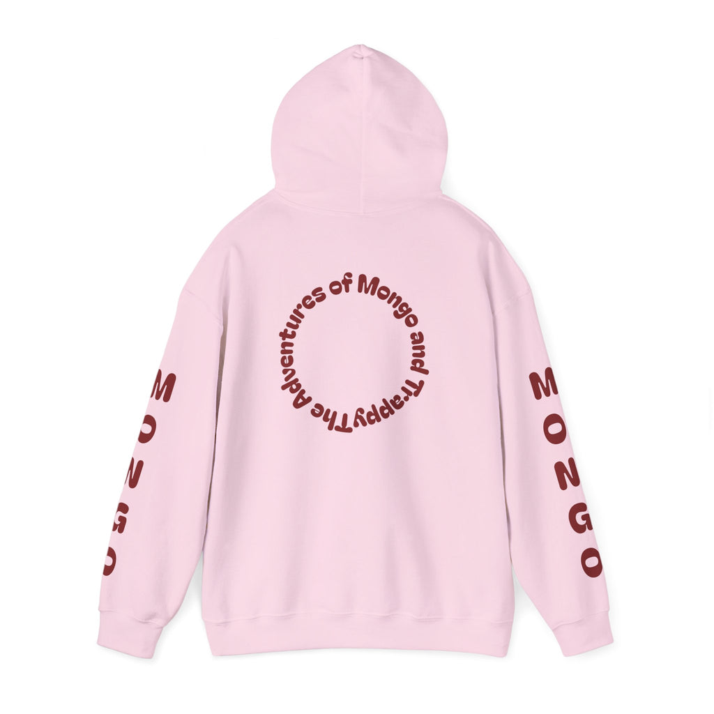 King Mungo Hoodie – Royal Dog Photo Pullover with 'Mungo' Sleeve Text