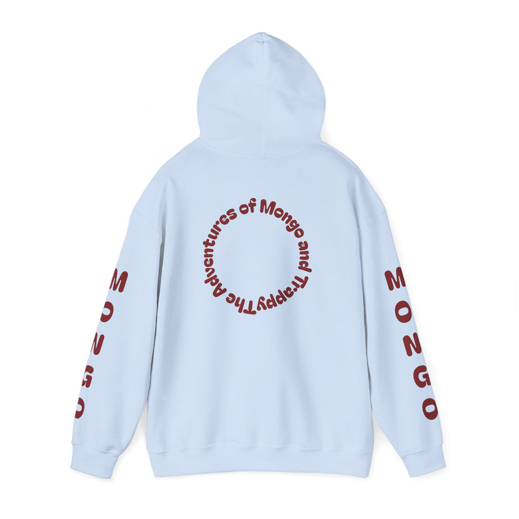 King Mungo Hoodie – Royal Dog Photo Pullover with 'Mungo' Sleeve Text