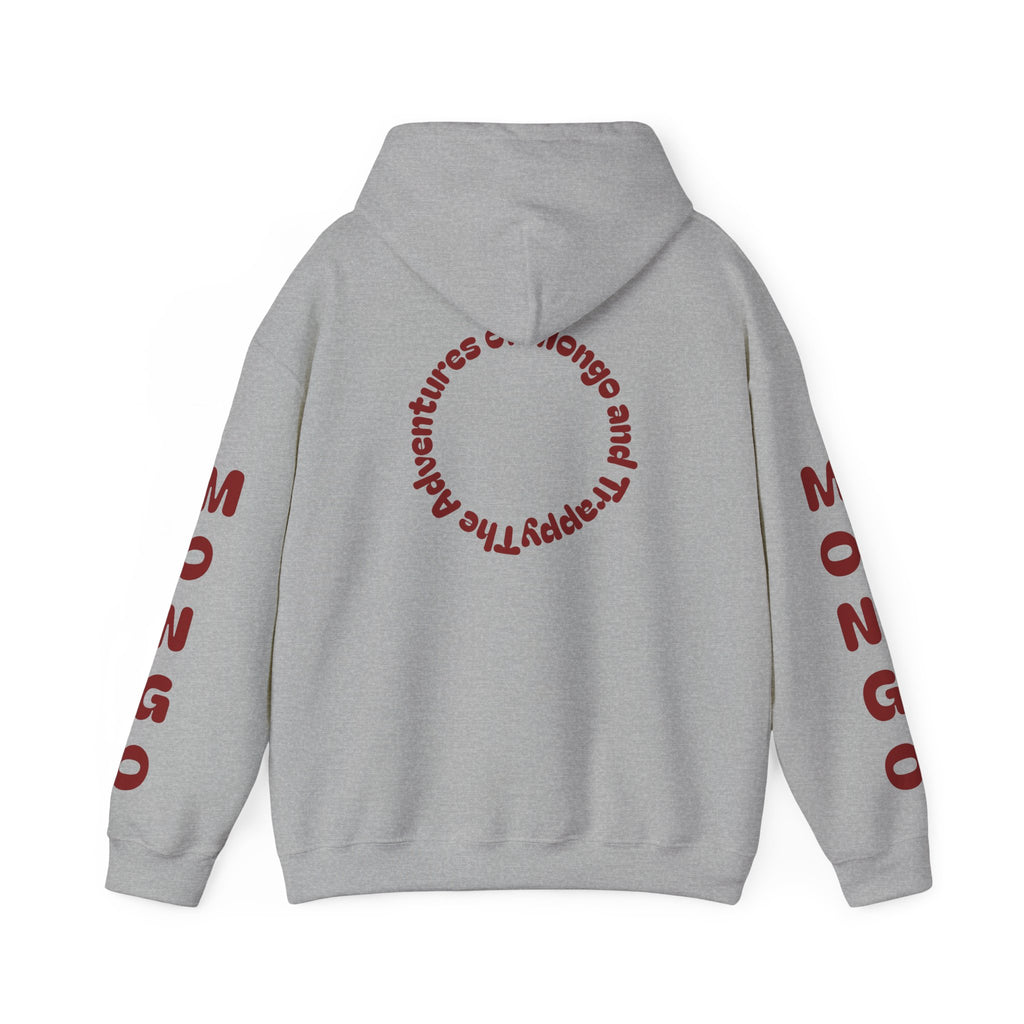 King Mungo Hoodie – Royal Dog Photo Pullover with 'Mungo' Sleeve Text