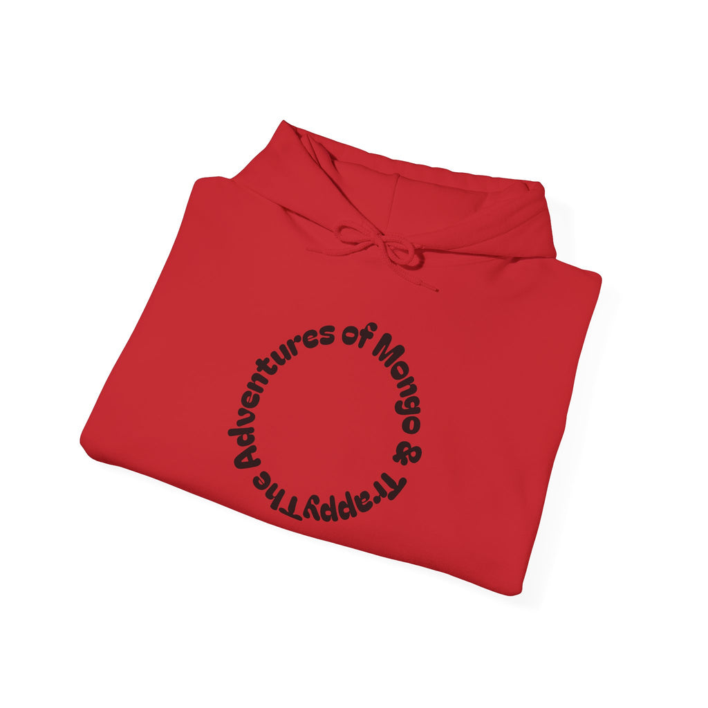 Dog Adventure Hoodie — "The Adventures of Mongo & Trappy" Graphic Hooded Sweatshirt