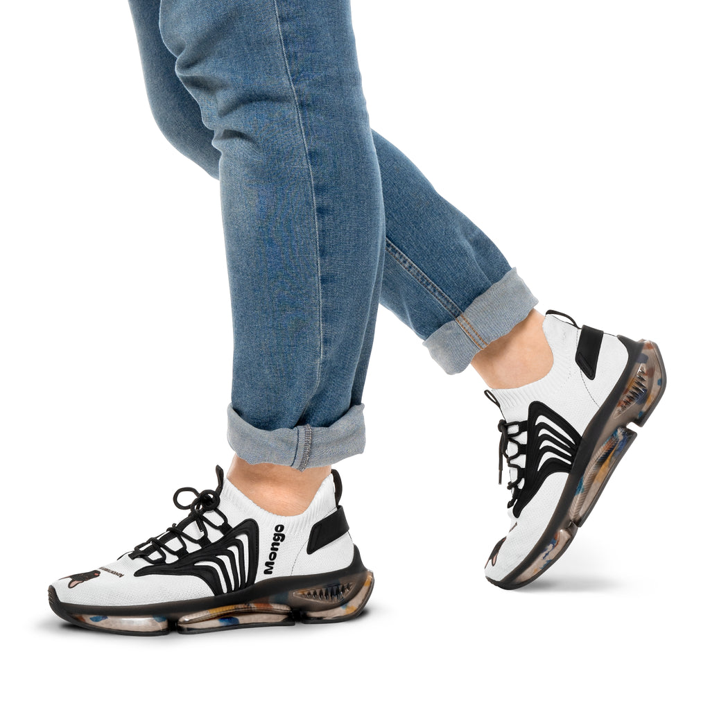 Mesh Sneakers — Custom French Bulldog Graphic Athletic Shoes