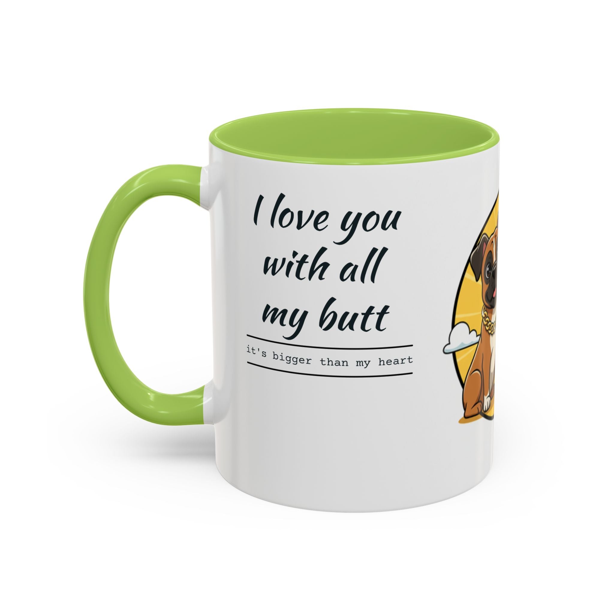 Coffee Mug — 'Adventures of Mongo and Trappy' Cartoon Dog Mug
