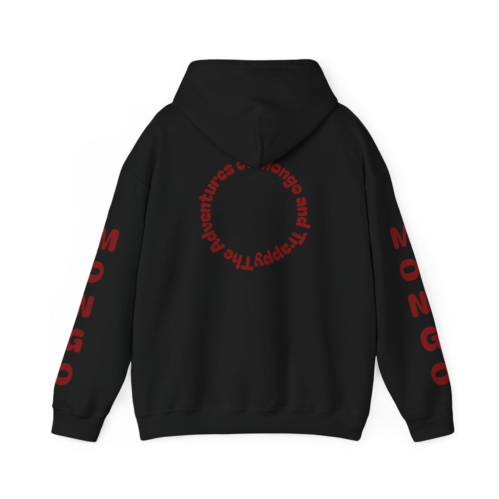King Mungo Hoodie – Royal Dog Photo Pullover with 'Mungo' Sleeve Text