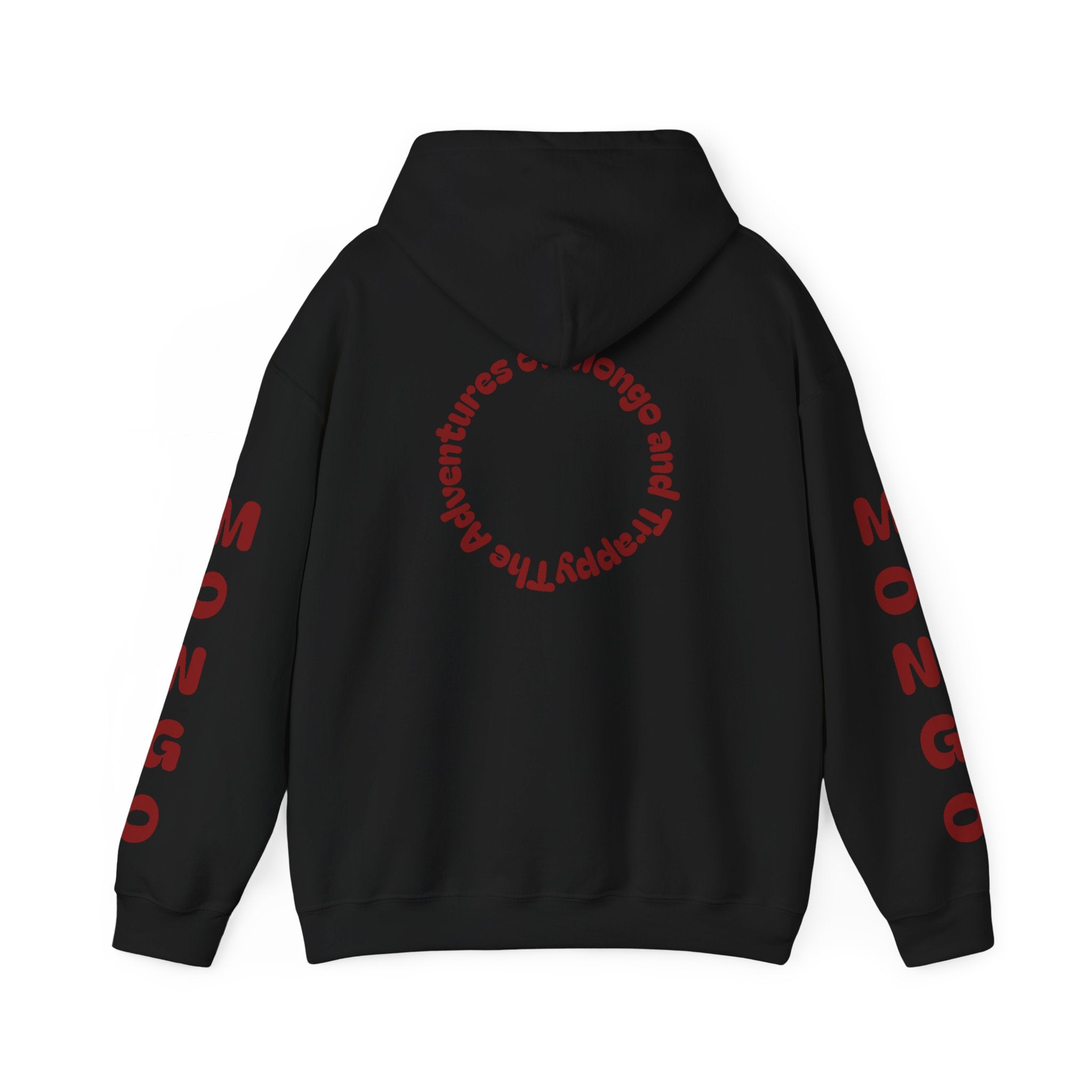 King Mungo Hoodie – Royal Dog Photo Pullover with 'Mungo' Sleeve Text