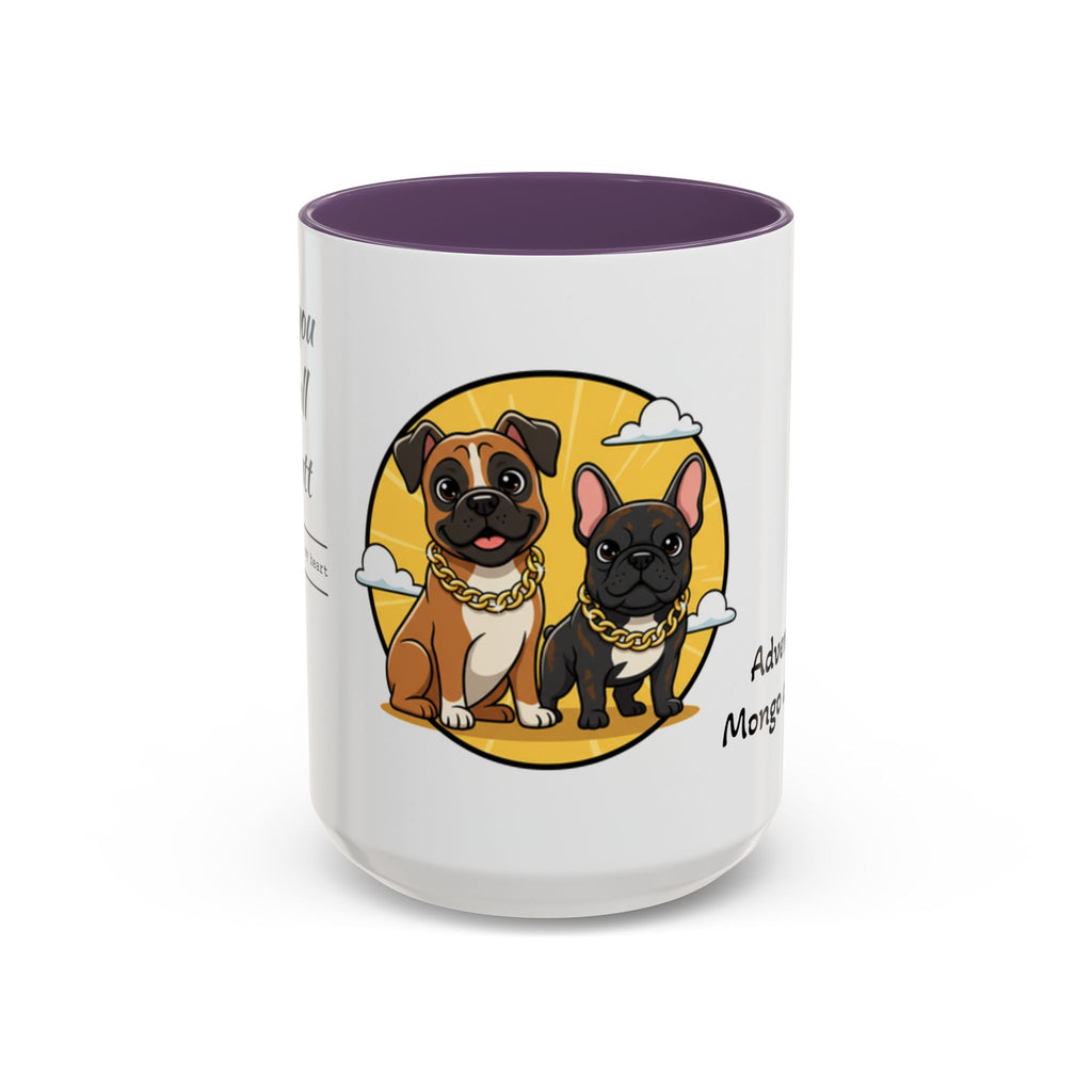 Coffee Mug — 'Adventures of Mongo and Trappy' Cartoon Dog Mug